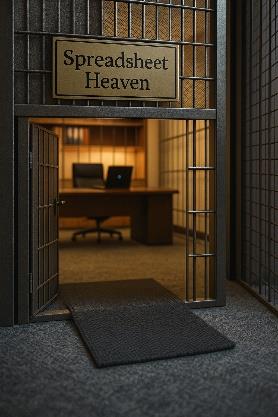 Spreadsheet Heaven sign